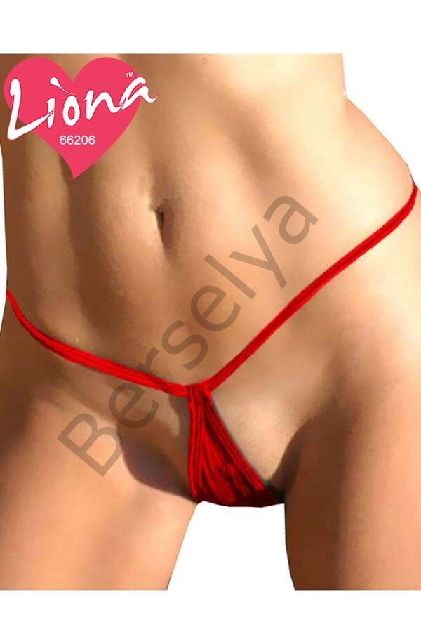 Kırmızı Kadın Seksi G-string