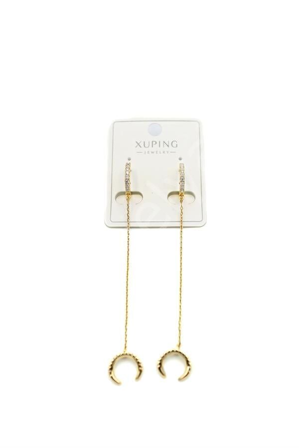 Zincir Küpe - Altın