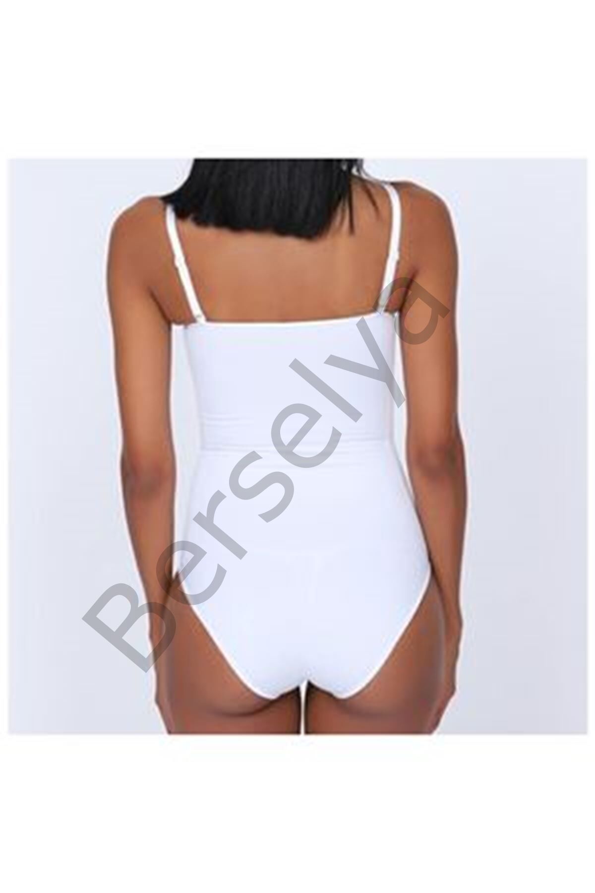 Beyaz Kancalı Dikişsiz Korse - 755