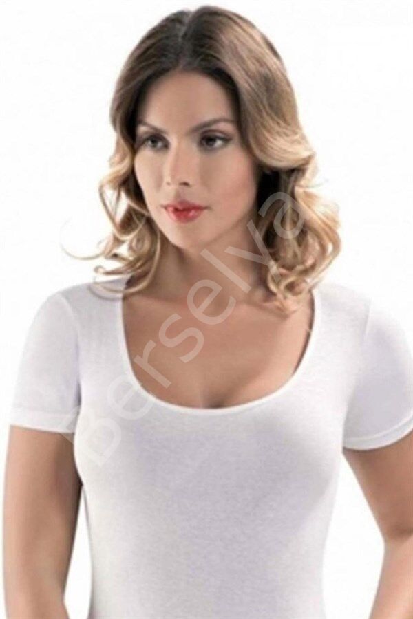 Dorya Açık Yaka Kısa Kol Atlet 1076