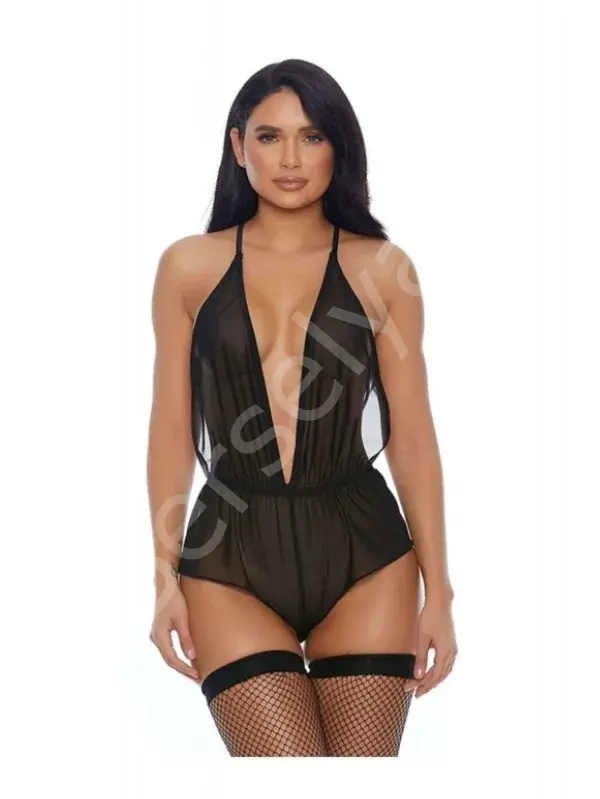 Fantezi Tulum Transparan Seksi İç Giyim Gecelik