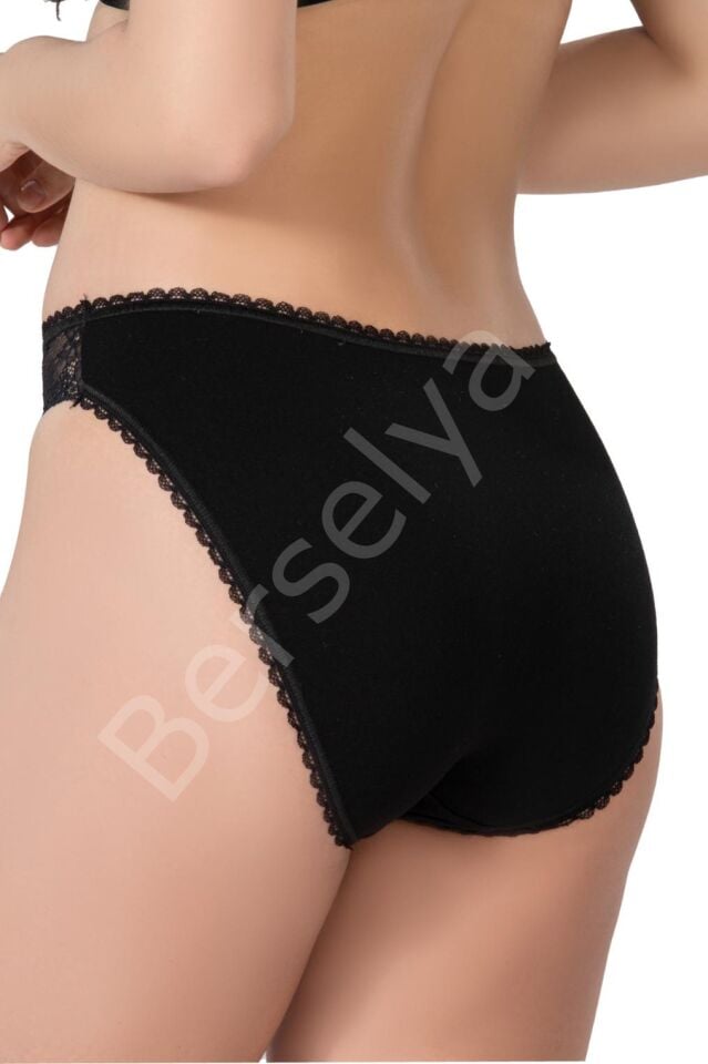 Siyah Mı Emay 1444 Modal Cotton Dantelli Külot