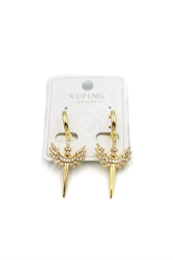 Melek Küpe - Altın