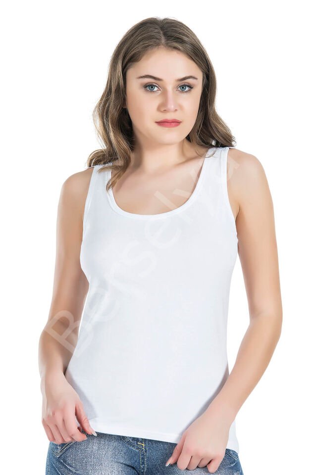 Dekolte Güpürlü Kadın Atlet 178