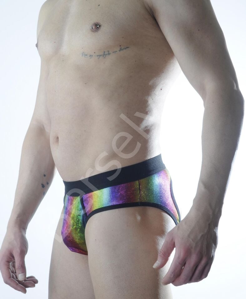 Erkek Fantezi Renkli Jockstrap