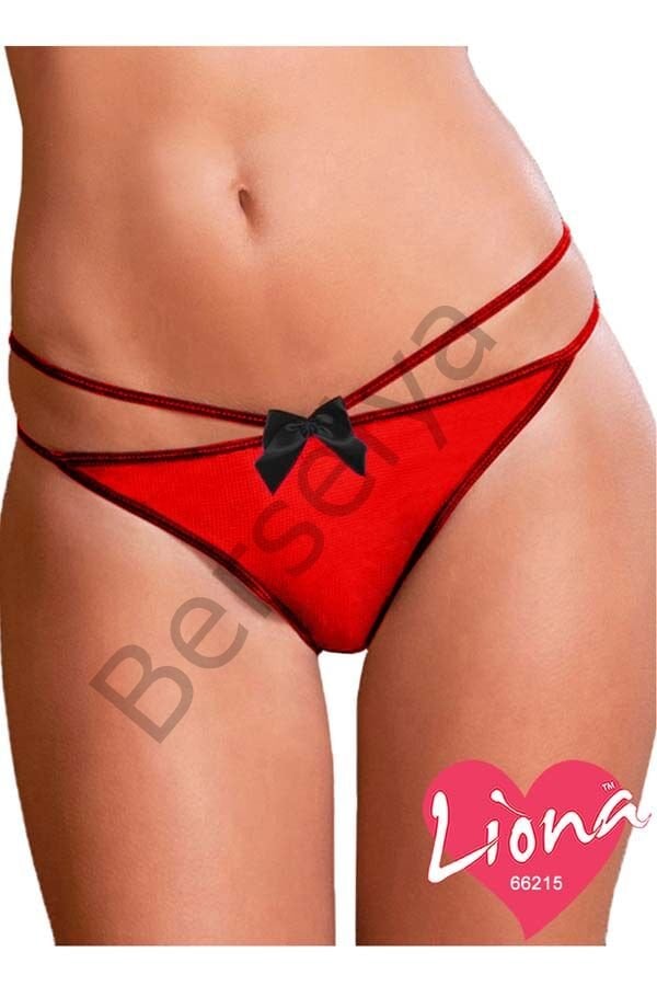Kırmızı Bayan Fantazi Külot