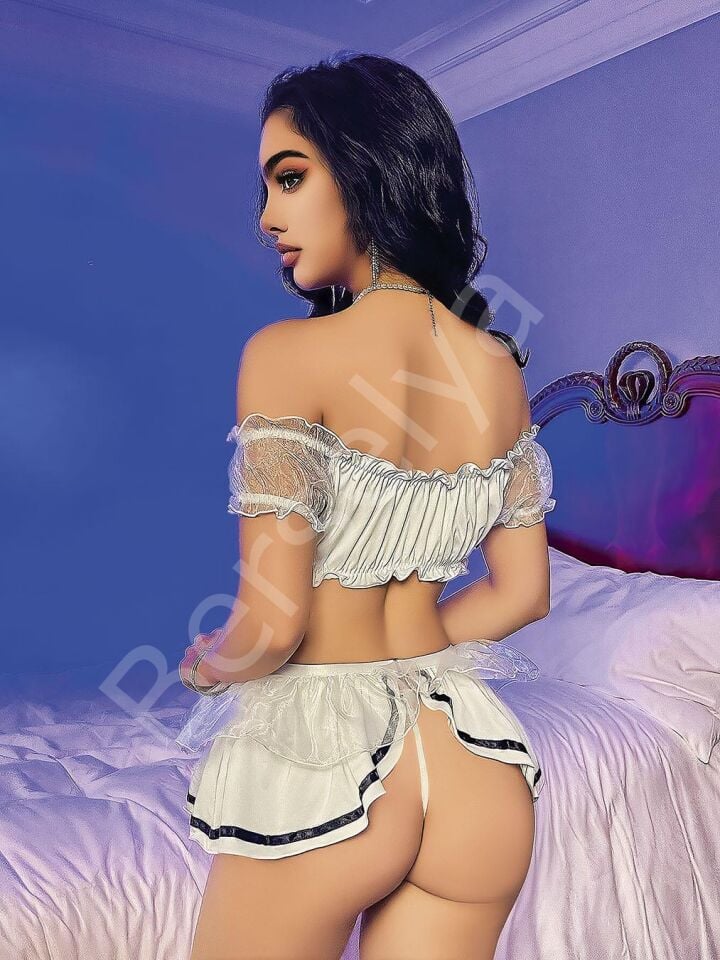 Kadın Beyaz Etekli Fantezi Denizci Kız Kostümü