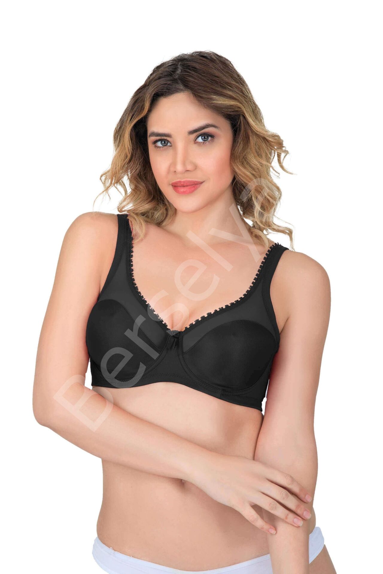 Siyah Mı Emay 169 B Basic Balenli Toparlayıcı Sütyen