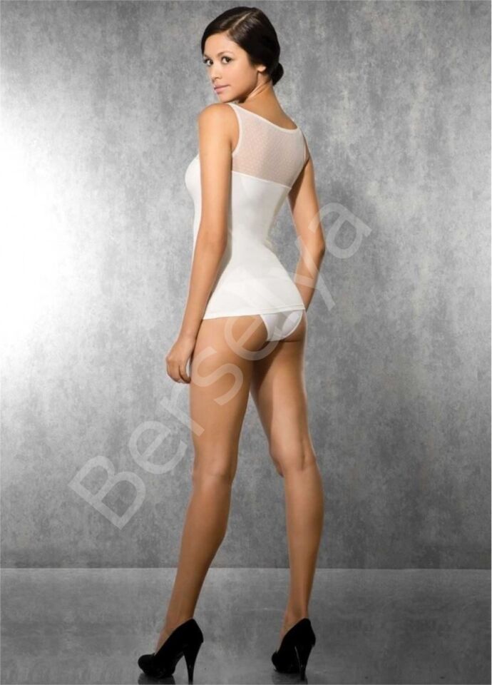 Doreanse  Üst Kısmı Transparan Atlet 9375