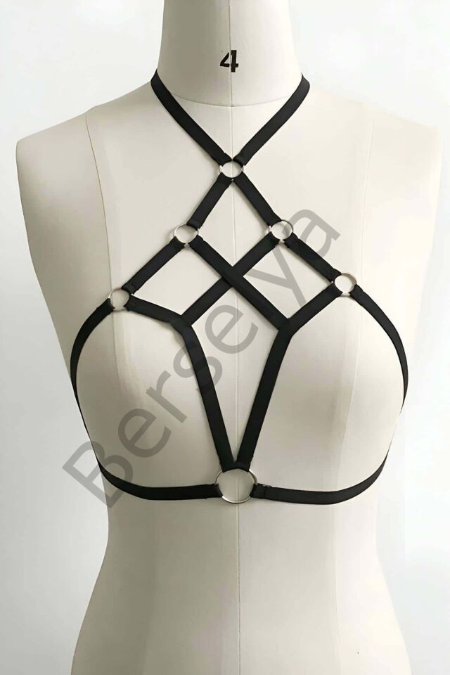 Göğüs Kafesli Seksi Harness