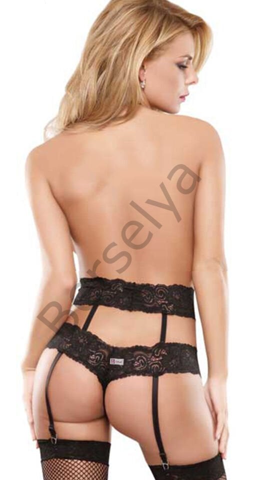 Göğsü Açık Jartiyer Takım