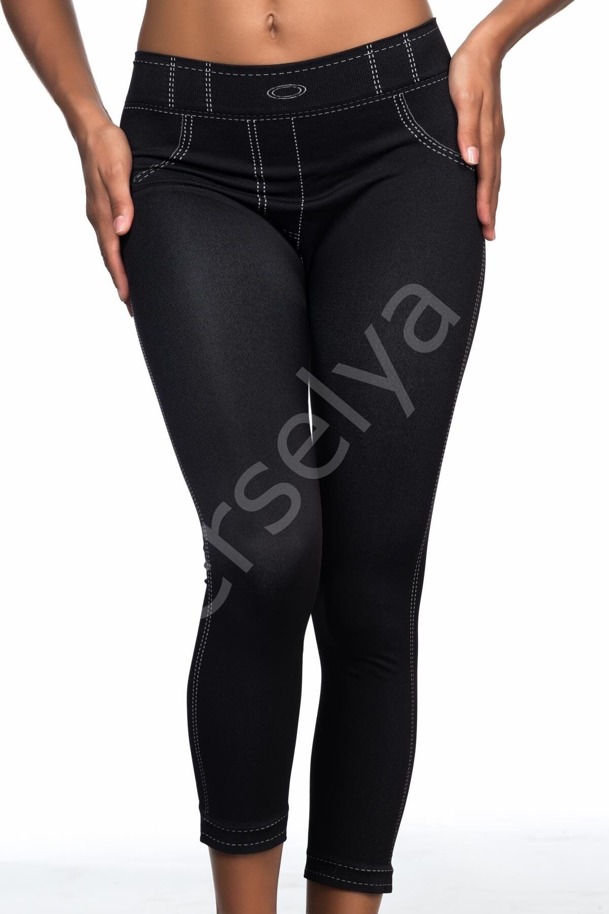 Siyah Mı Emay 3801 Soft Kot Tayt