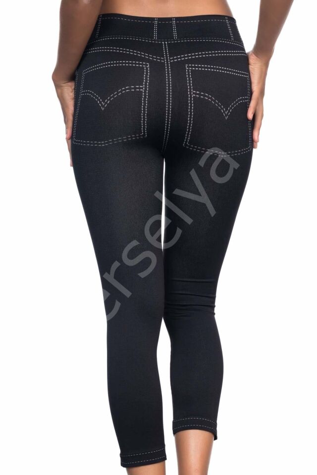 Siyah Mı Emay 3801 Soft Kot Tayt