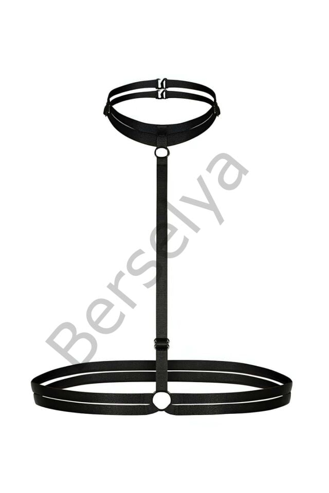 Bel Boyun Çift Sıralı Choker - Brf50