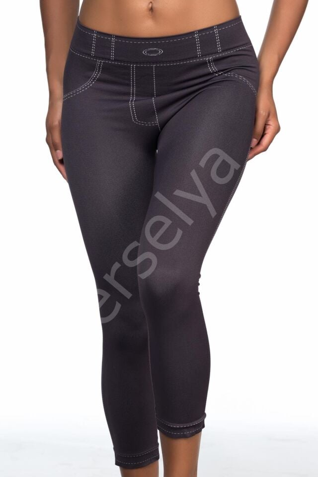 Antrasit Mı Emay 3801 Soft Kot Tayt