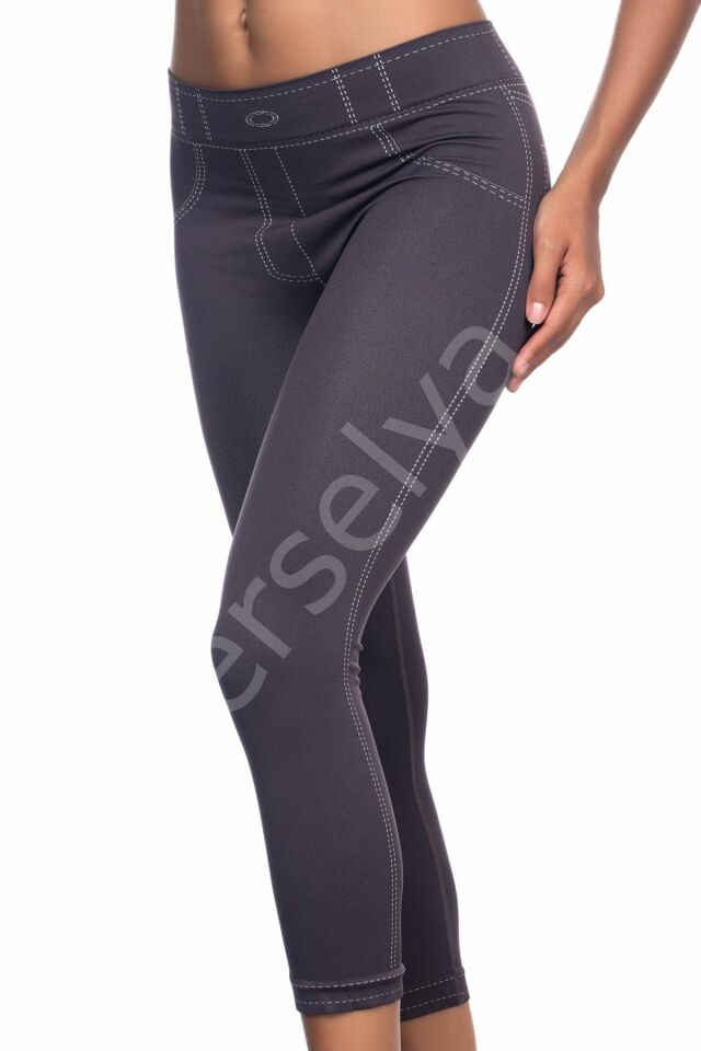 Antrasit Mı Emay 3801 Soft Kot Tayt