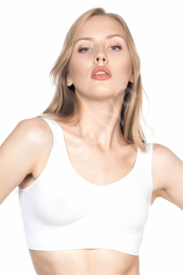 Beyaz Emay 4005 Soft Kalın Askı Büstiyer