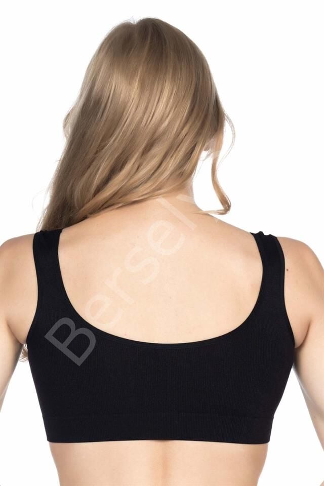 Siyah Emay 4005 Soft Kalın Askı Büstiyer