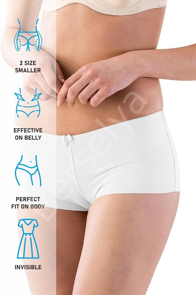 Beyaz Emay 2812 Boxer Lazer Korse