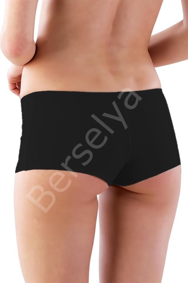 Siyah Emay 2812 Boxer Lazer Korse