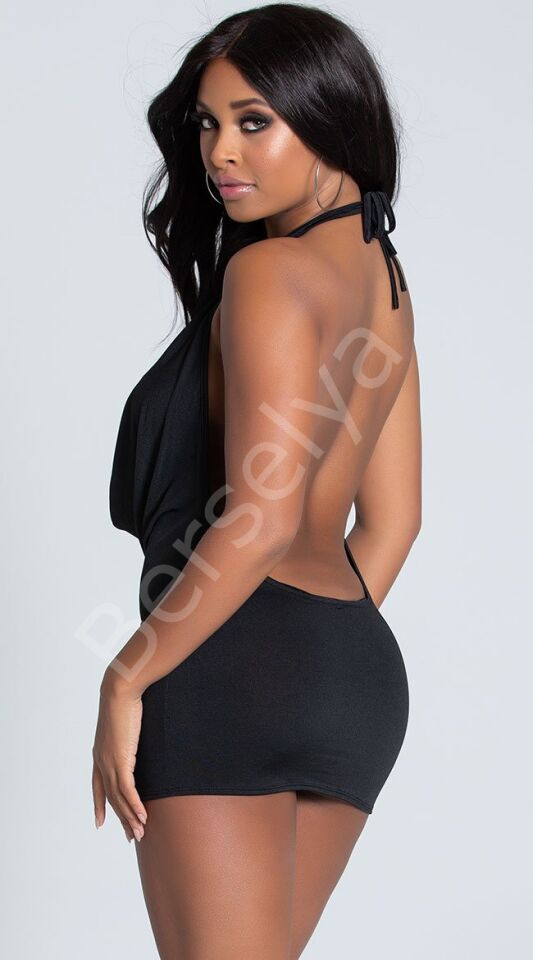 Fantazi Mini Elbise Brf1189