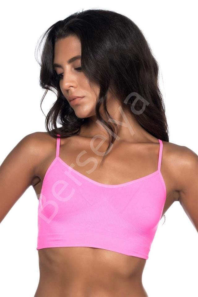 Neon Fuşya Emay 4003 Soft İp Askı Büstiyer