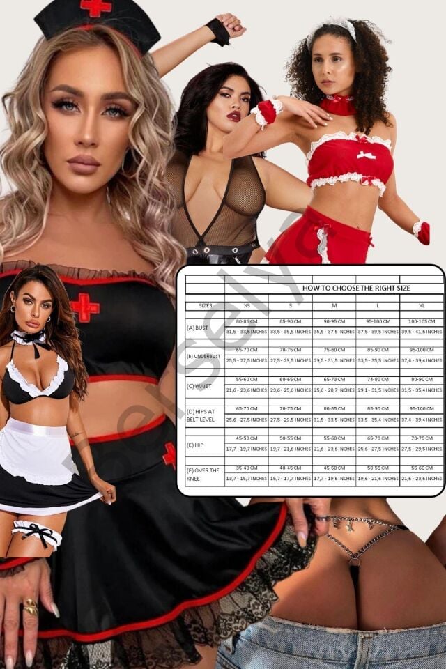 Deri Fantezi Harness Kırmızı Kırbaç