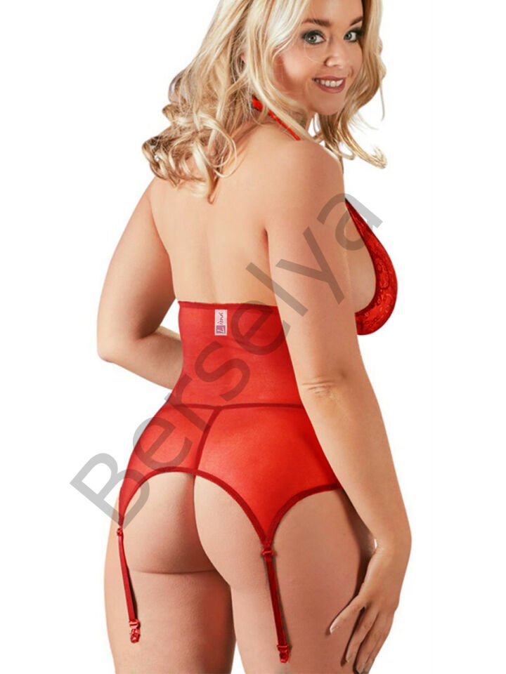 Büzgülü Büyük Beden Jartiyer Takım