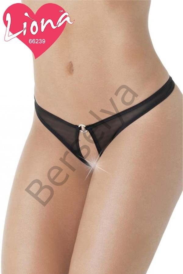 Taşlı Büyük Beden Seksi Külot