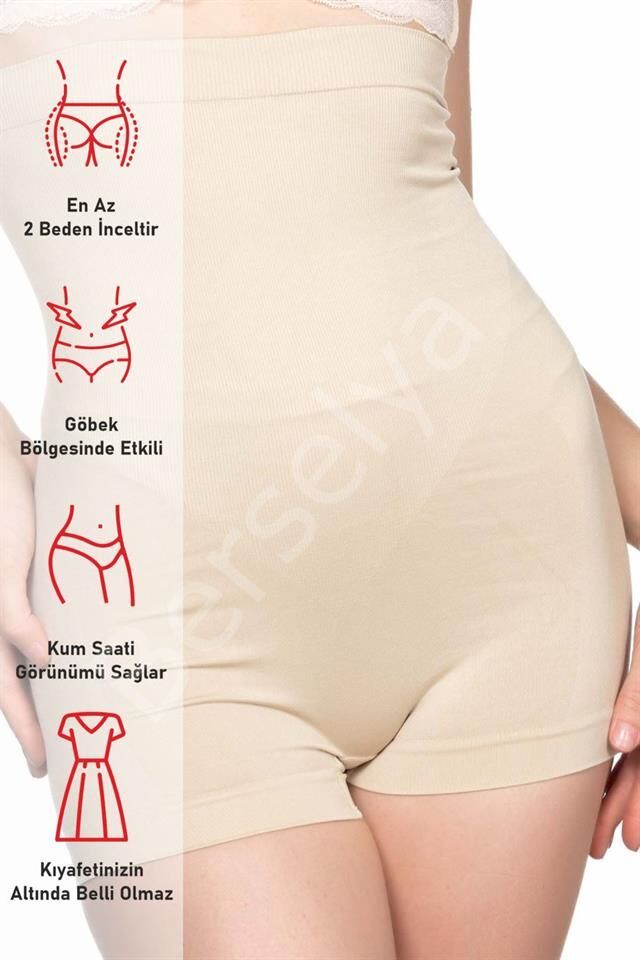 Ten Emay 2047 Yüksek Bel Boxer Korse