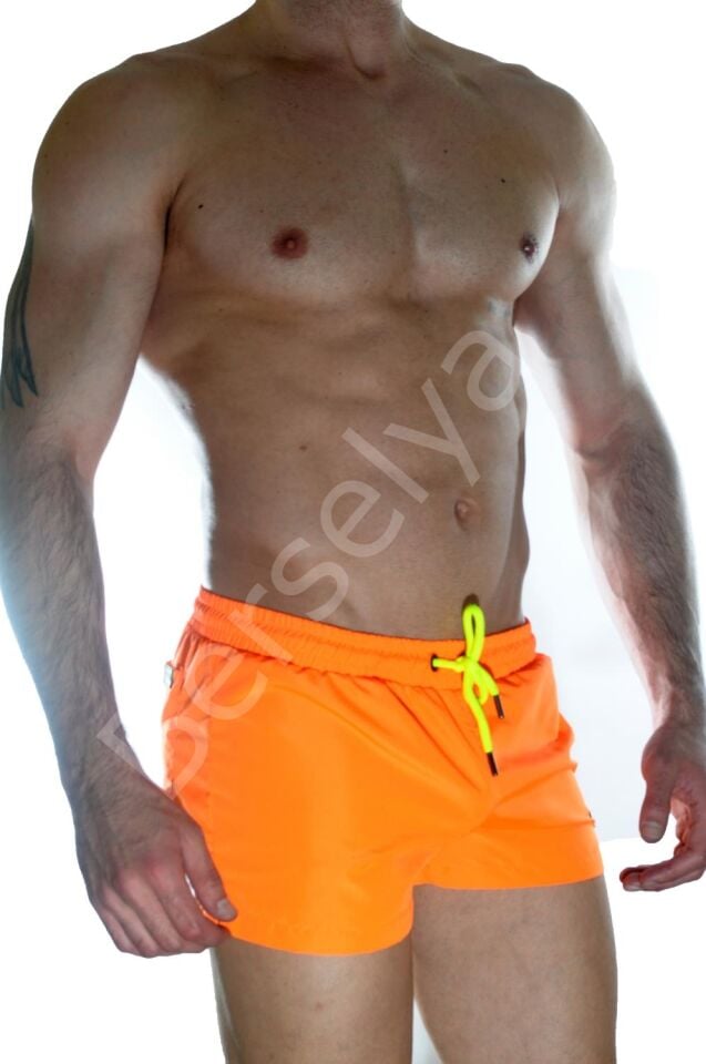 Erkek Renkli Mini Mayo Short