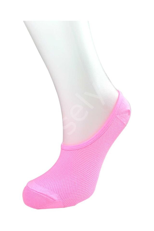 12 Adet Canlı Renk Kadın Spor Babet Çorap