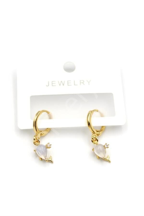 Balina Küpe - Altın