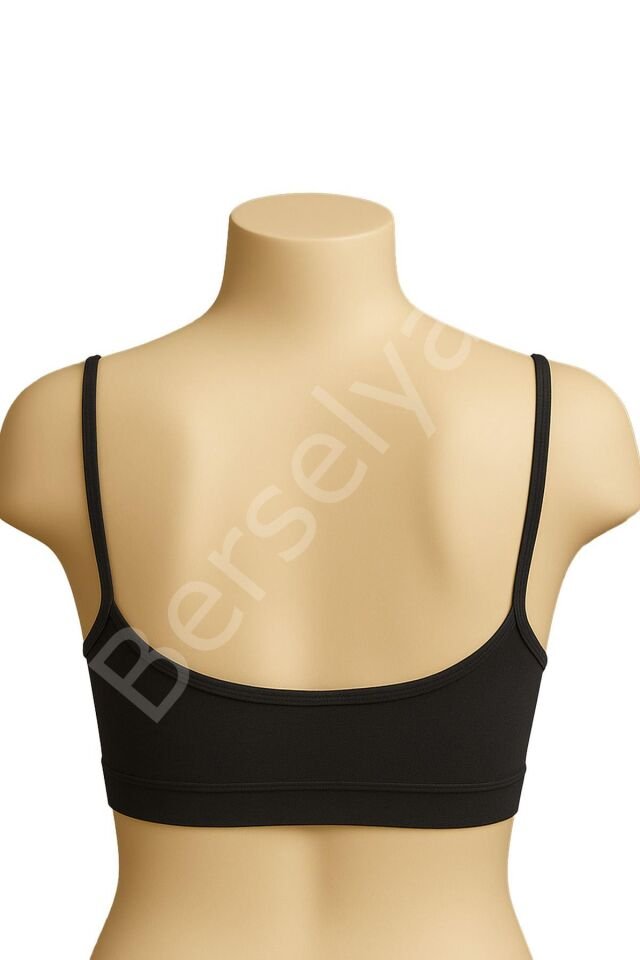 Siyah Mı Emay 1815 6'lı Pedli Alıştırma Sütyeni