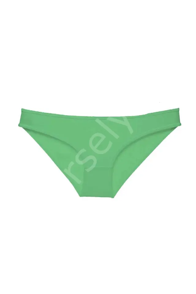Yeşil Kadın Günlük Pamuklu Likralı Özel Poşet İçinde Taşınabilir Acil Durum Slip Külot
