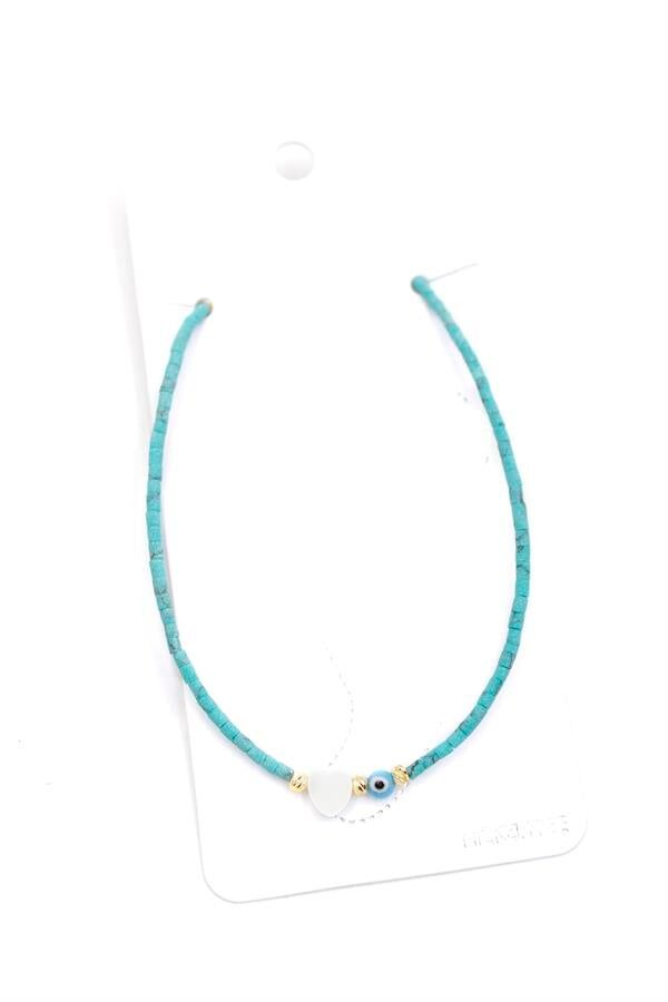 Afgan Boncuk Halhal - Su Yeşili