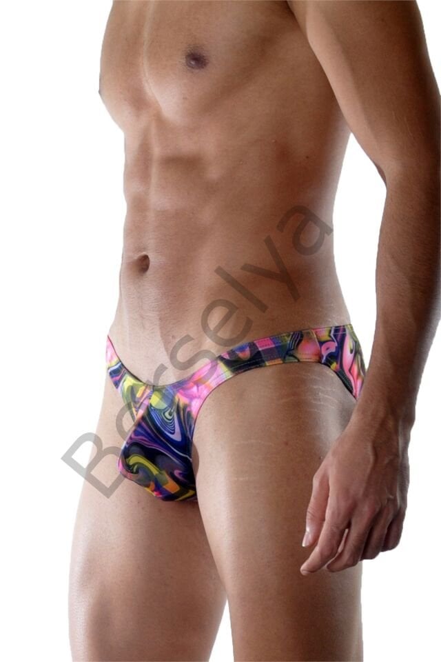 Desenli  Erkek  Slip