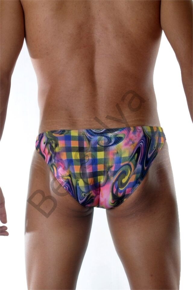 Desenli  Erkek  Slip