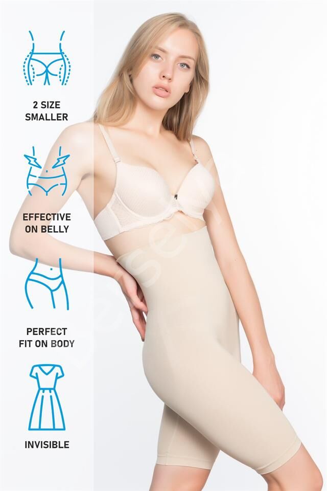 Ten Emay 3200 Pantolon Altı Soft Double Boxer Korse