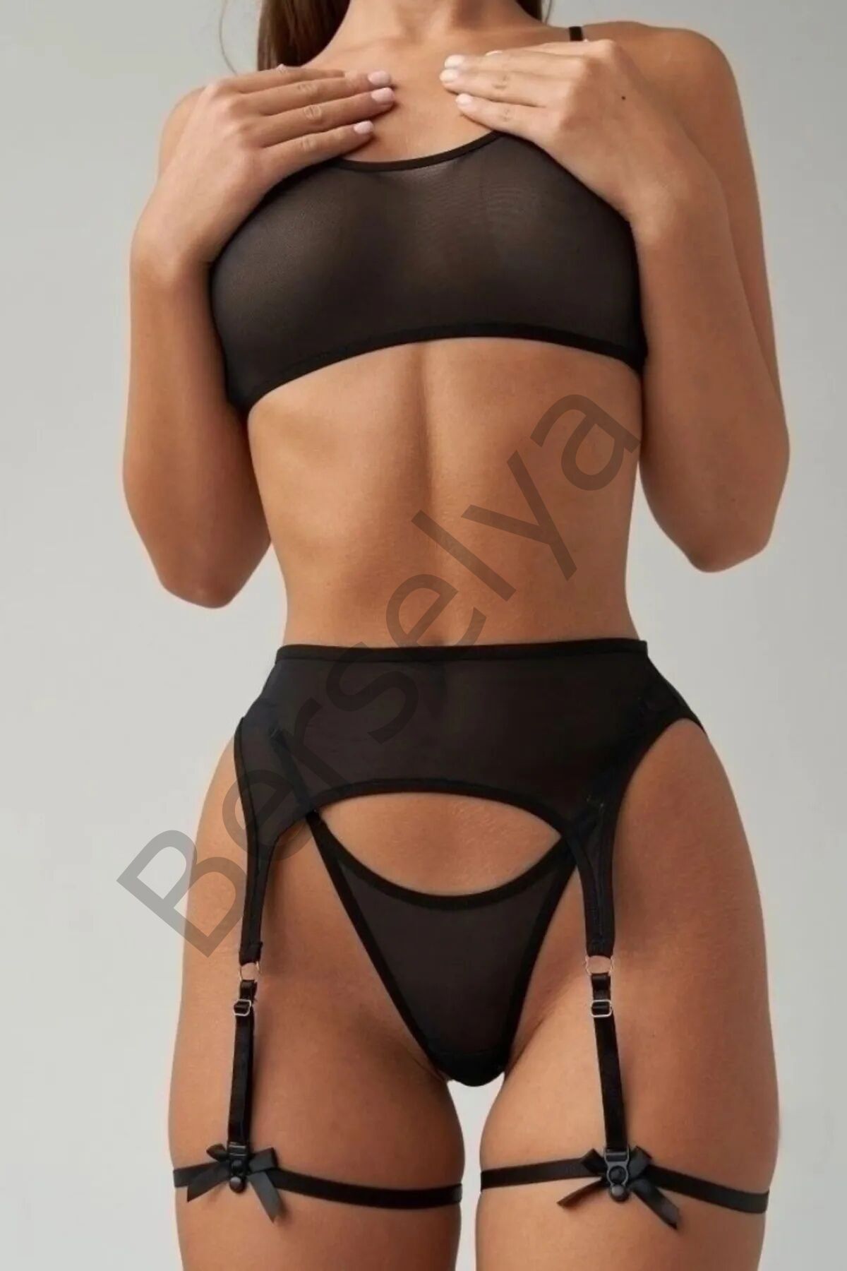 Siyah Jartiyer Takım