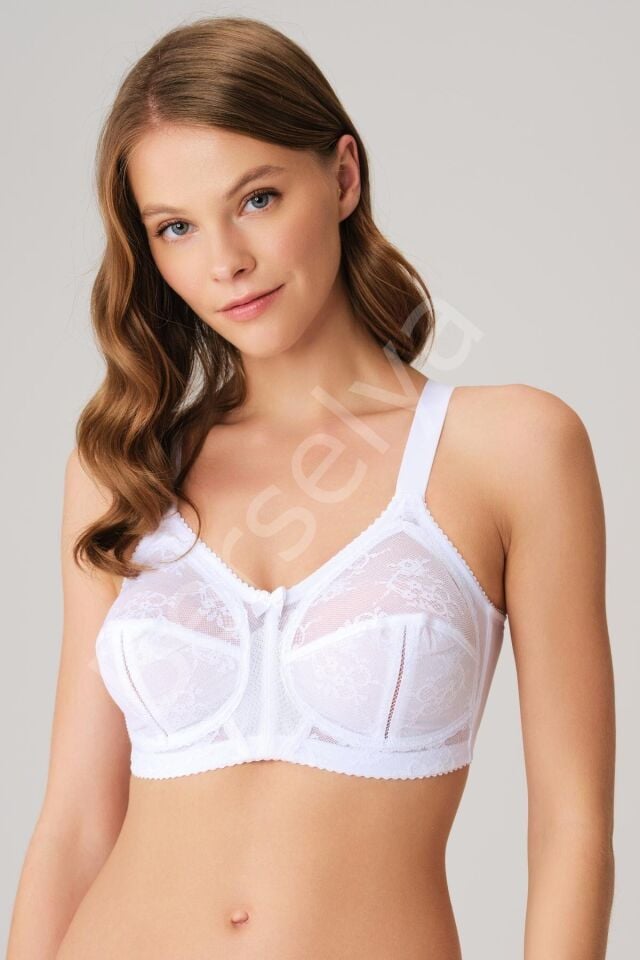 Anıl Balenli Desteksiz Dolgusuz Toparlayıcı Dantelli Küçültücü Sütyen