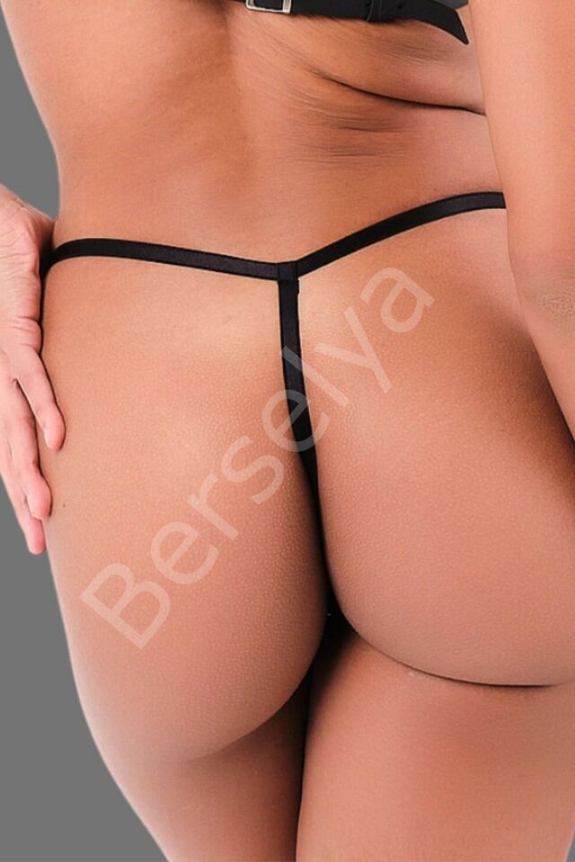 Fantezi Yumuşak Suni Sexi Deri Külot 800705