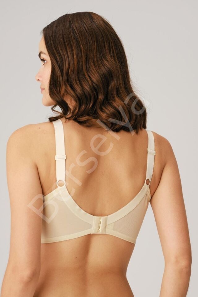 Balenli Desteksiz Dolgusuz Toparlayıcı Dantelli Küçültücü Ten Sütyen