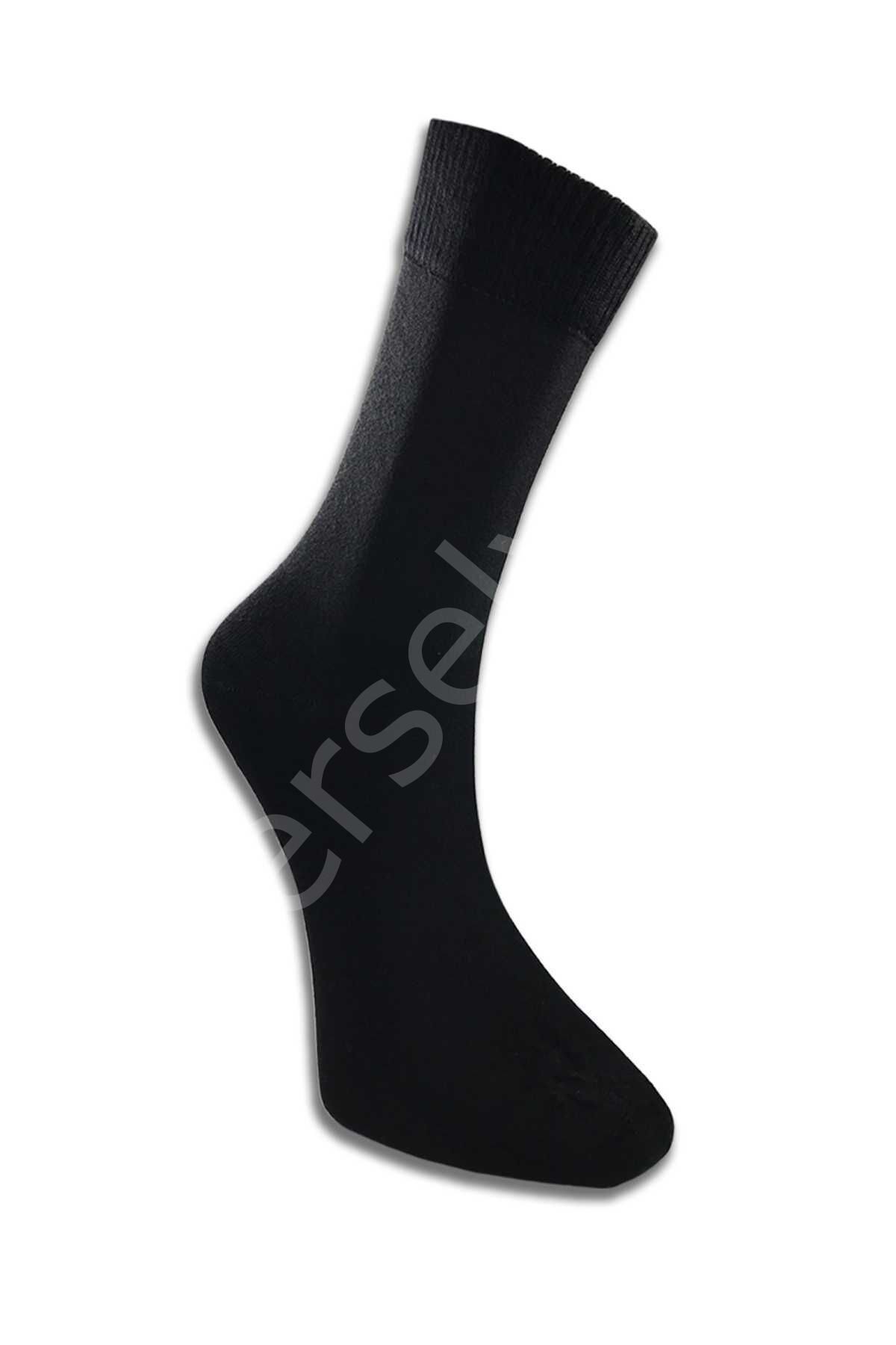 Erkek Bambu Lastiği Sıkmayan Diyabetik Çorap 40-45