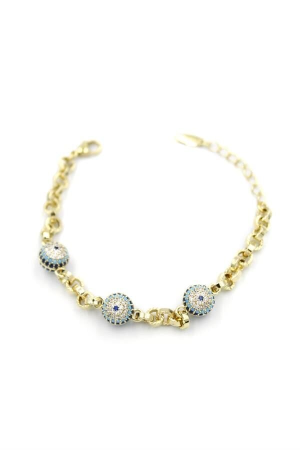 Nazarlı Xuping Vip Bileklik - 14K Altın