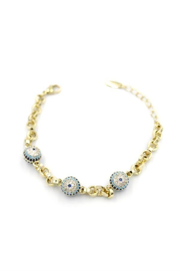 Nazarlı Xuping Vip Bileklik - 14K Altın