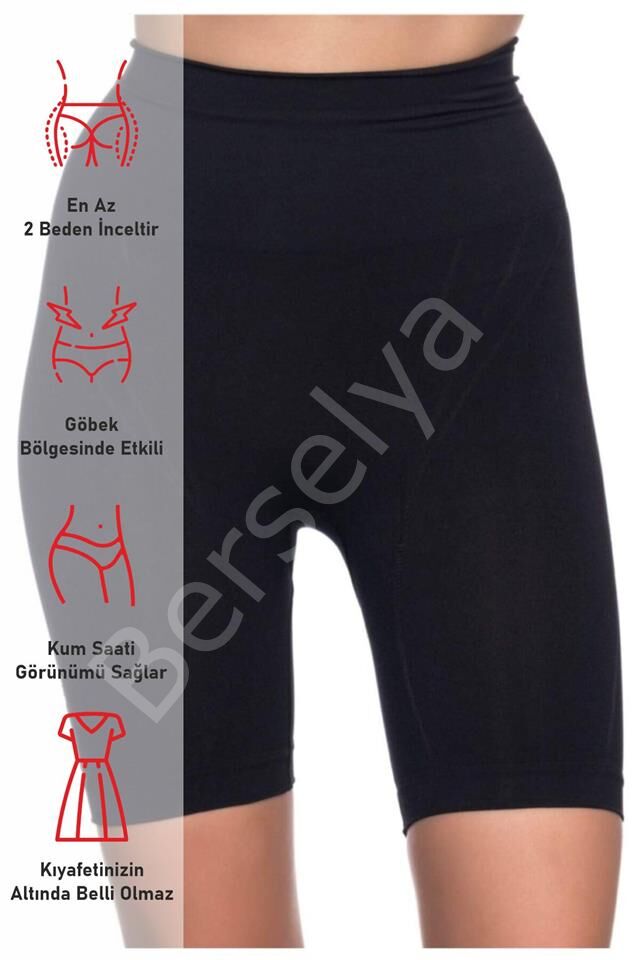 Siyah Emay 2017 Düşük Bel Double Pantalon Korse
