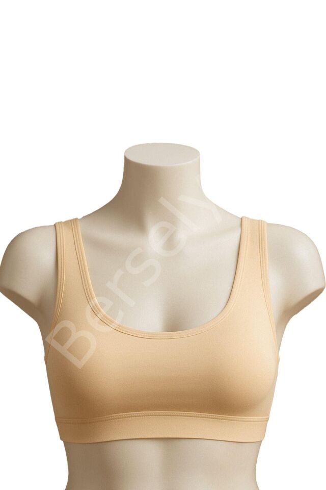 Ten Mı Emay 1816 6'lı Pedli Kalın Askılı Alıştırma Sütyeni