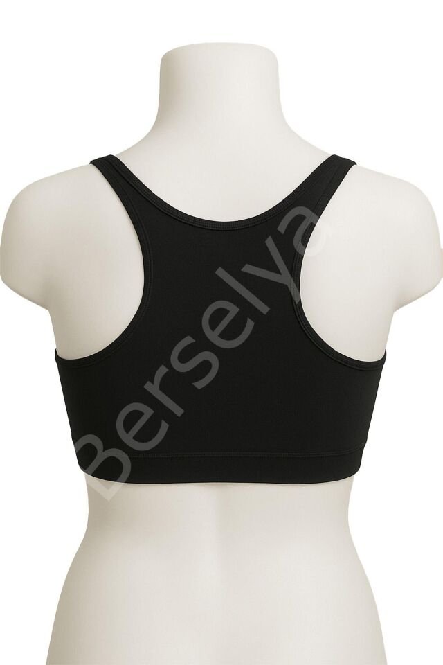 Siyah Mı Emay 1817 6'lı Pedli Sporcu Sütyen