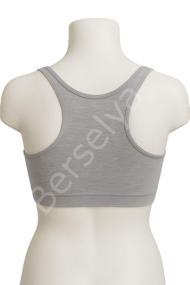 Gri Mı Emay 1817 6'lı Pedli Sporcu Sütyen